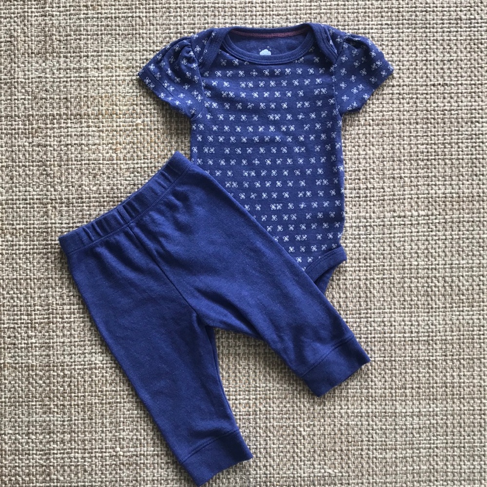 Cloud Island Outfit (size 3-6m)